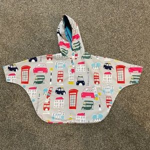 Mini Boden rain poncho.